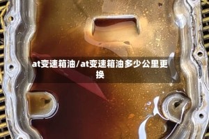 at变速箱油/at变速箱油多少公里更换