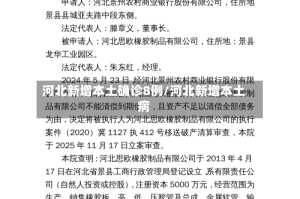 河北新增本土确诊8例/河北新增本土病