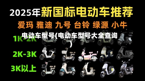 电动车型号(电动车型号大全查询)-第1张图片