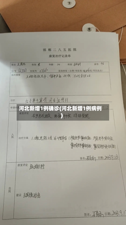 河北新增1例确诊(河北新增1例病例)-第1张图片
