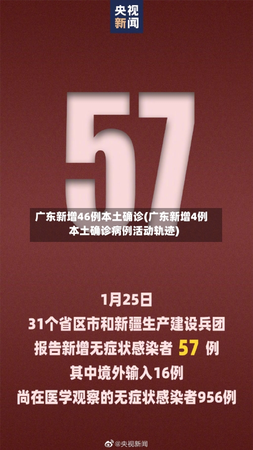 广东新增46例本土确诊(广东新增4例本土确诊病例活动轨迹)-第2张图片