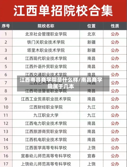 江西南昌商学院是什么样/南昌商学院属于几本-第3张图片