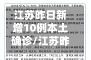 江苏昨日新增10例本土确诊/江苏昨日新增61例本土确诊疫情-第2张图片