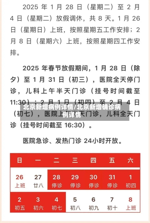 北京新增病例详情/北京新增确诊病例详情-第1张图片