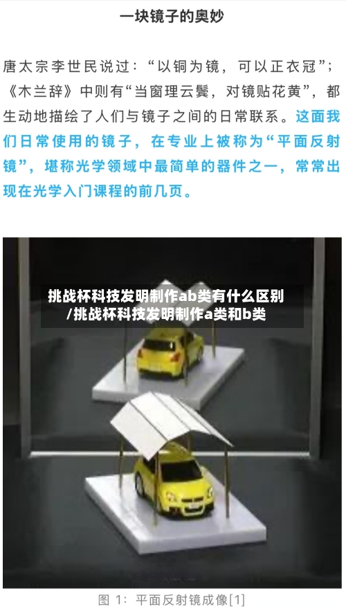 挑战杯科技发明制作ab类有什么区别/挑战杯科技发明制作a类和b类-第1张图片