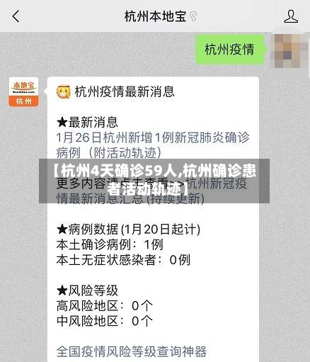 【杭州4天确诊59人,杭州确诊患者活动轨迹】-第2张图片