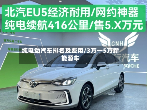 纯电动汽车排名及费用/3万一5万新能源车-第2张图片