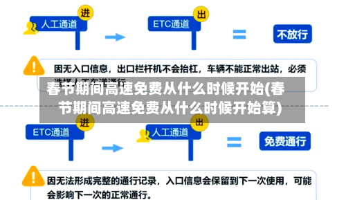 春节期间高速免费从什么时候开始(春节期间高速免费从什么时候开始算)-第2张图片