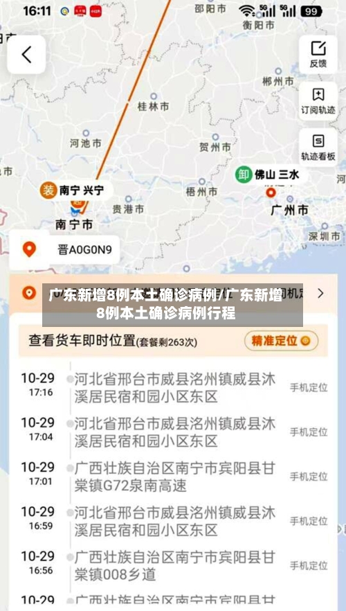广东新增8例本土确诊病例/广东新增8例本土确诊病例行程-第1张图片