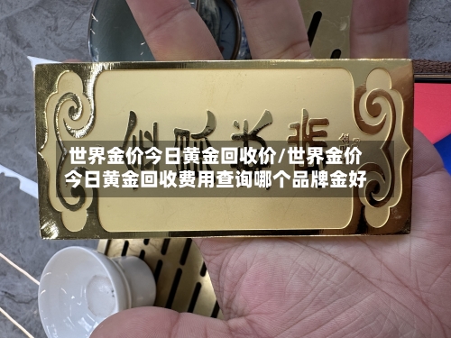 世界金价今日黄金回收价/世界金价今日黄金回收费用查询哪个品牌金好-第2张图片