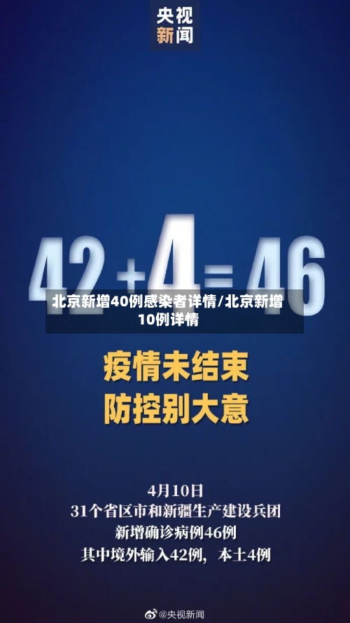 北京新增40例感染者详情/北京新增10例详情-第1张图片